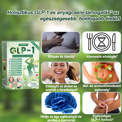 🌲🌲  DOOEKA® GLP-1 8 az 1-ben Fit & Vital Szájon át szedhető oldat – 👨‍⚕️ Napi egyszer, 7 nap alatt látható változás / Elhízás, szív- és érrendszeri egészség, cukorbetegség, alvási apnoe, bélrendszer egészsége, ízületi problémák és még sok más esetén