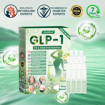 🌲🌲  DOOEKA® GLP-1 8 az 1-ben Fit & Vital Szájon át szedhető oldat – 👨‍⚕️ Napi egyszer, 7 nap alatt látható változás / Elhízás, szív- és érrendszeri egészség, cukorbetegség, alvási apnoe, bélrendszer egészsége, ízületi problémák és még sok más esetén